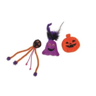 Beeztees Kuscheltier Halloween Buuh 3 Stück