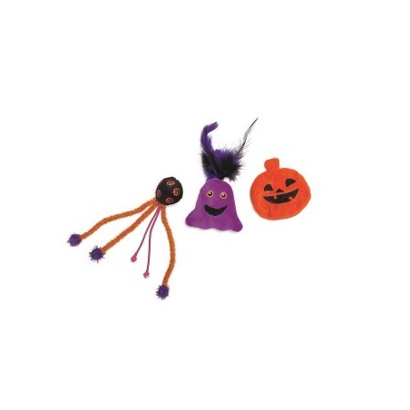 Beeztees Kuscheltier Halloween Buuh 3 Stück