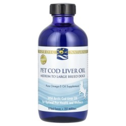 Nordic Naturals, Lebertran für Haustiere, mittelgroße bis große Hunde, 8 fl oz (237 ml)