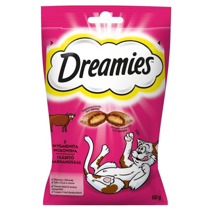 DREAMIES Klassiker mit leckerem Rind 60g