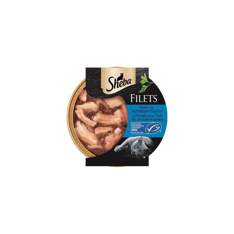 Sheba Filets Thunfisch und Huhn 32x60 g