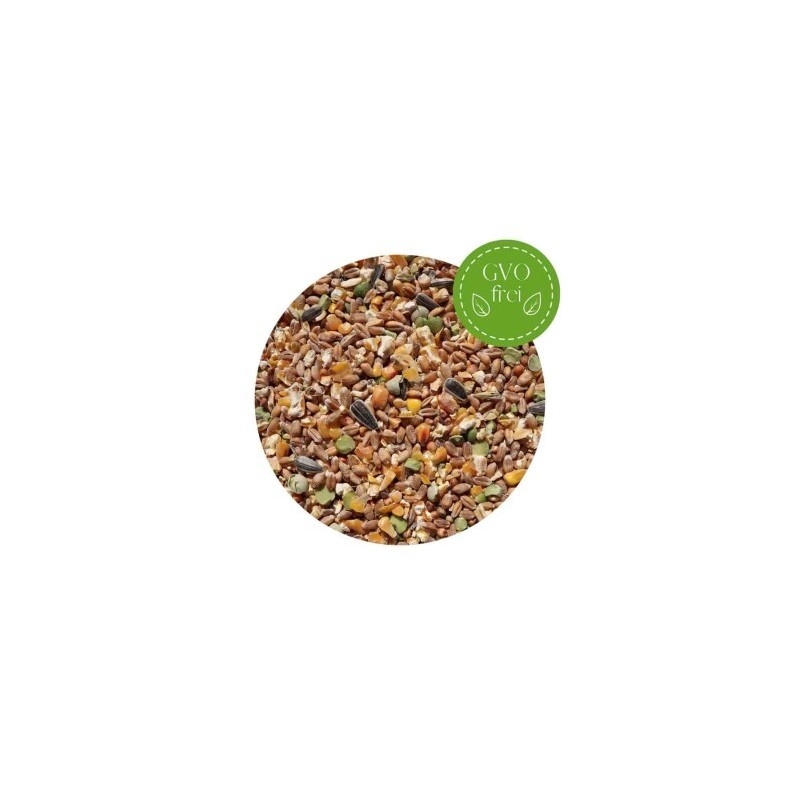 KLASEBO 25kg Premium Geflügelfutter  – Körnerfutter PLUS für gesunde & glückliche Hühner, Gänse & Enten