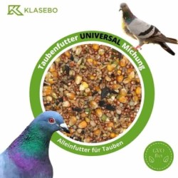 KLASEBO Taubenfutter Universal Mischung 25kg, Vogelfutter