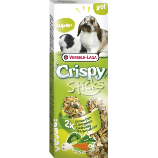 VERSELE-LAGA Knusperstäbchen-Gemüseflasche für Kaninchen und Cavies 110g