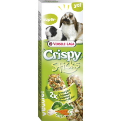 VERSELE-LAGA Knusperstäbchen-Gemüseflasche für Kaninchen und Cavies 110g