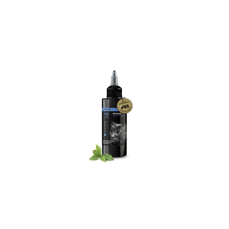 Peticare Anti-Parasiten Mittel für Katzen gegen Milben Flöhe Pilze 50 ml