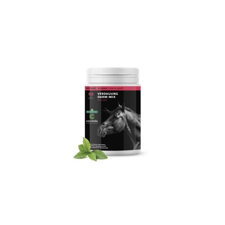 Peticare Natürliches Verdauungs-Pulver für Pferde 500g