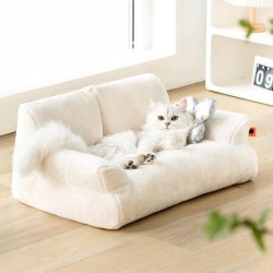 Luxuriöses, flauschiges, superweiches Katzenhaus, Katzennest, Haustierartikel, Bett, Sofa, Möbel, Liege, Hunde, Katzen, Korb,