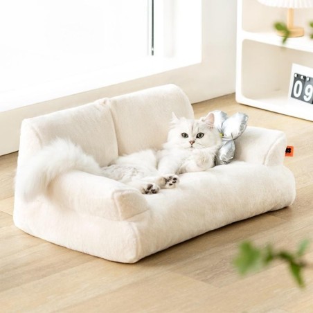 Luxuriöses, flauschiges, superweiches Katzenhaus, Katzennest, Haustierartikel, Bett, Sofa, Möbel, Liege, Hunde, Katzen, Korb,