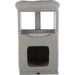 TRIXIE Kratzbaum Carlita Junior - 63 cm - Grau und Mauve