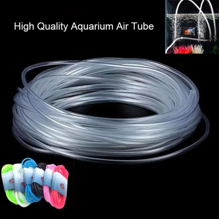 4*6mm Silikon Aquarium 1m/3m/5m/10m Sauerstoffpumpe Schlauch Luftblase Stein Aquarium Teich Pumpe Rohr Lebensmittelqualität M