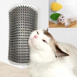 Katzenkratzbrett, Massagegerät für Katzen, zum Kratzen von Haustieren, Bürste zum Entfernen von Haaren, Kamm, Fellpflegetisch