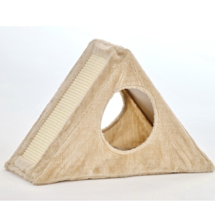 Rohrschneider ® Katzenpyramide Isa, mit Kratzfläche