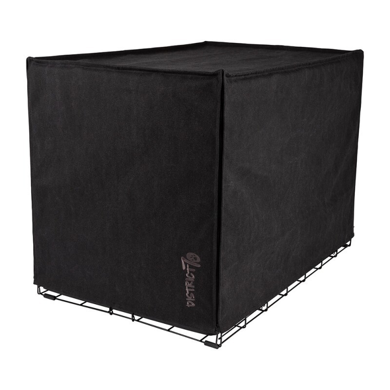 District 70 Hundeboxhülle Dunkelgrau CRATE L