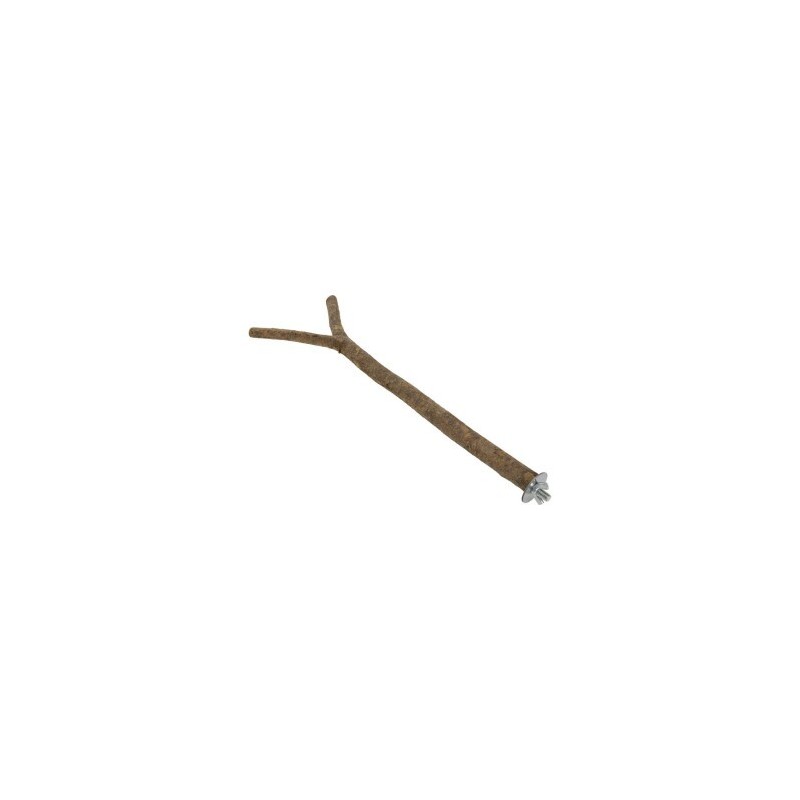 AniOne Y-Sitzstange Holz Natur 40 cm