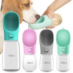 Hundewasserflasche für Hunde und Katzen, Wasser-Futternäpfe, für Reisen im Freien, auslaufsicherer Trinkbehälter für Welpen 3