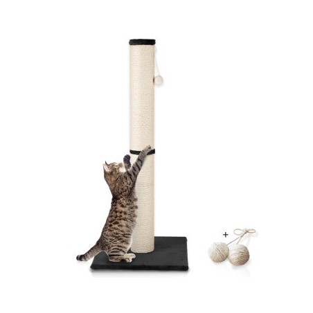 Rohrschneider ® Katzenbaum XXL Kratzfläche, inkl. Gratis-Spielkugel