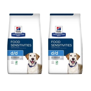 HILL'S Prescription Diet Canine d/d Food Sensitivites Duck & Rice 24 kg (2x12 kg)