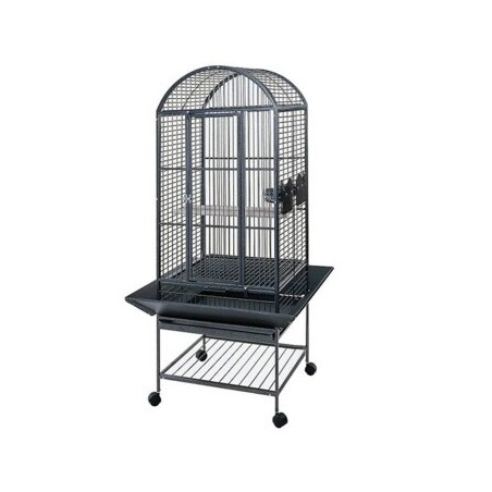Strong Papageienkäfig Villa Minerva Silverstone Grau