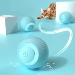 Smart Cat Rolling Ball Toys Wiederaufladbares Katzenspielzeug Ball Motion Ball Selbstbewegendes Kätzchenspielzeug für interak