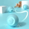 Smart Cat Rolling Ball Toys Wiederaufladbares Katzenspielzeug Ball Motion Ball Selbstbewegendes Kätzchenspielzeug für interak