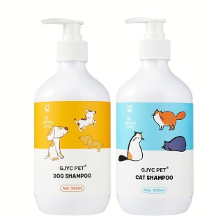 Hunde- und Katzenshampoo, Katzenshampoo mit voller Wirkung, hypoallergen, feuchtigkeitsspendendes Haustiershampoo, 500 ml One
