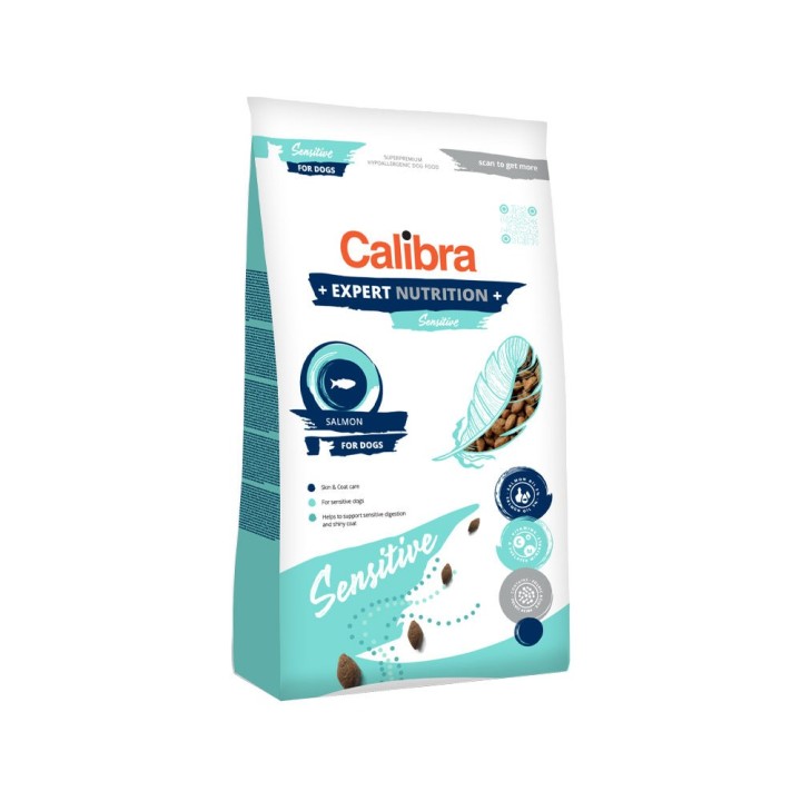 Calibra Expert Nutrition Sensitive Hundefutter - Lachs & Kartoffel - 2 kg