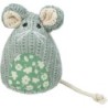 Maus, sitzend, Stoff, Catnip, 11 cm
