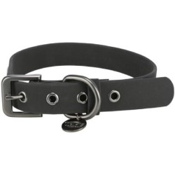 CityStyle Halsband, PVC, L–XL: 50–57 cm/30 mm, Schwarz