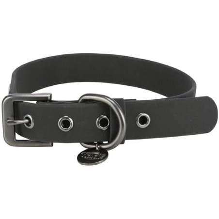 CityStyle Halsband, PVC, L–XL: 50–57 cm/30 mm, Schwarz