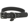 CityStyle Halsband, PVC, L–XL: 50–57 cm/30 mm, Schwarz