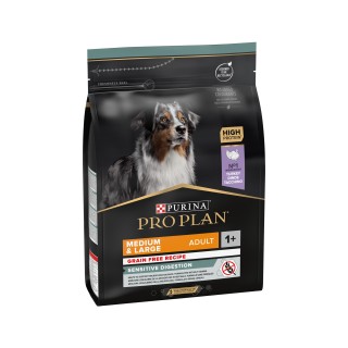 Purina Pro Plan Medium & Large Adult Sensitive Digestion Hundefutter - 2,5 kg