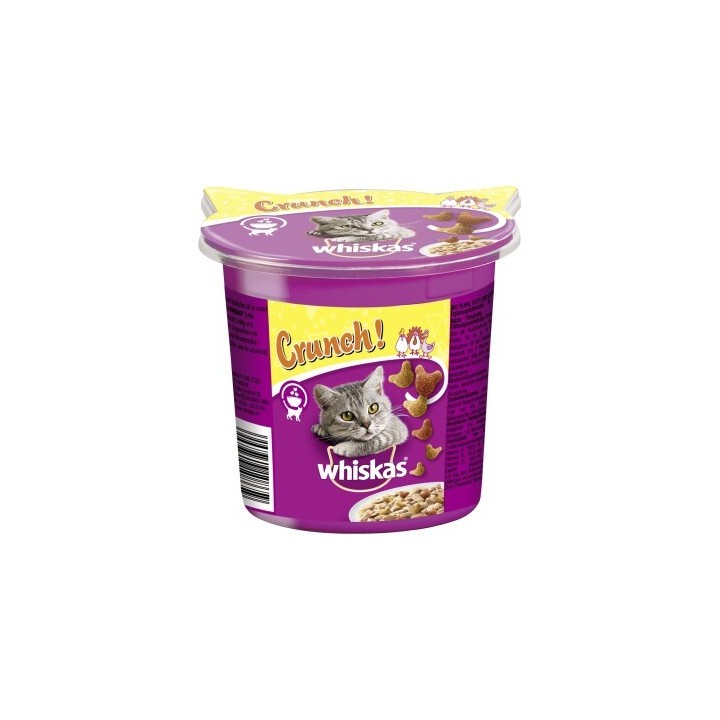 Whiskas Crunch mit Huhn, Pute und Ente 5 x 100g