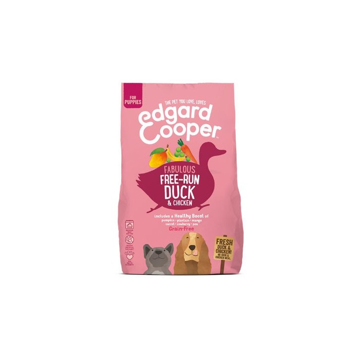 Edgard & Cooper Puppy Hundefutter - Ente & Huhn - 2,5 kg