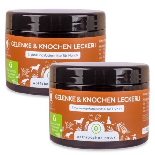 Wolfsbacher Natur Gelenke & Knochen Leckerli 2x