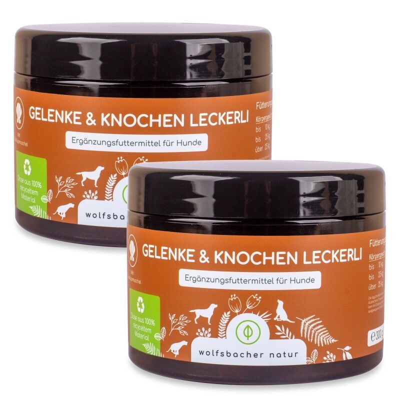Wolfsbacher Natur Gelenke & Knochen Leckerli 2x
