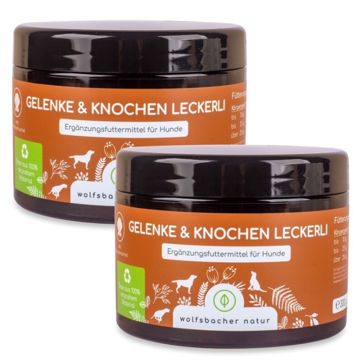 Wolfsbacher Natur Gelenke & Knochen Leckerli 2x