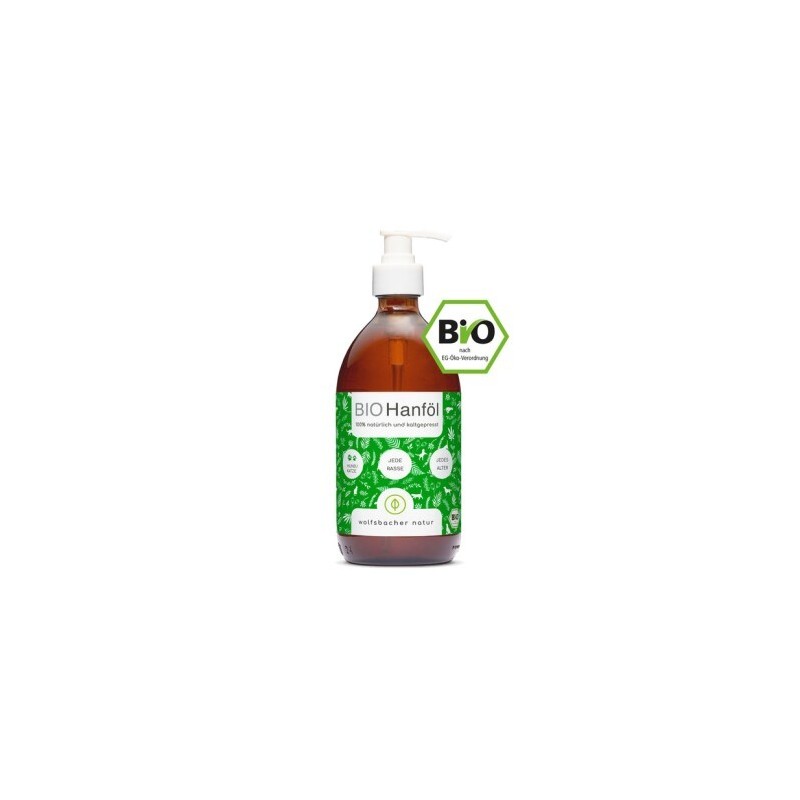 Wolfsbacher Natur Bio Hanföl 500 ml