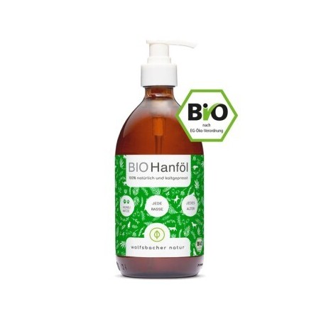 Wolfsbacher Natur Bio Hanföl 500 ml