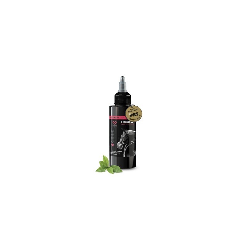 Peticare Anti-Parasiten Mittel für Pferde gegen Milben Flöhe Pilze 100 ml