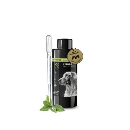 Peticare Zecken-Schutz Mittel für Hunde, Spot-On auf pflanzlicher Basis 100 ml