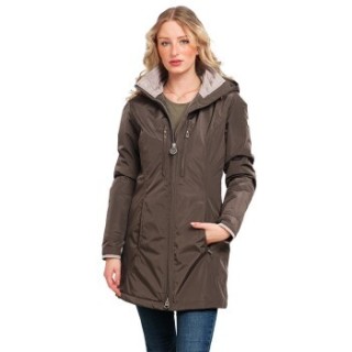 Knuffelwuff leichte Damen Übergangsjacke Fairfield braun 36