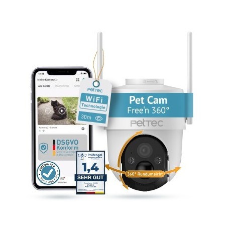 PetTec Cam Free'n 360 Wifi