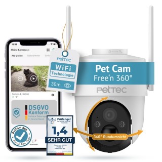 PetTec Cam Free'n 360 Wifi