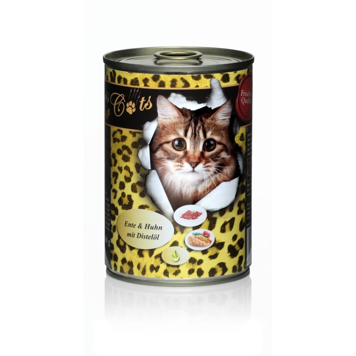 O'CANIS for Cats-Ente & Huhn mit Distelöl 400 g
