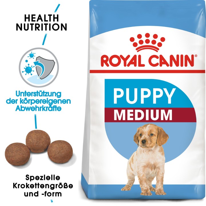 Royal Canin Puppy Medium Hundefutter - 4 kg