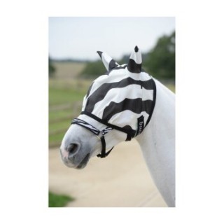 Bucas Fliegenmaske Zebra Buzz Off Fly Pony