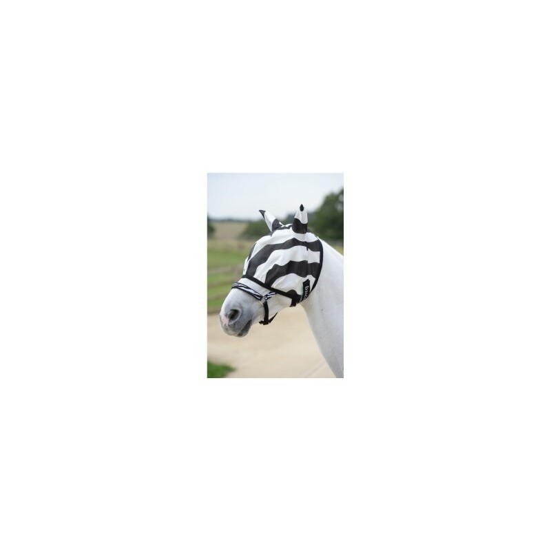 Bucas Fliegenmaske Zebra Buzz Off Fly Pony