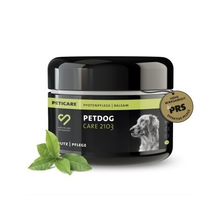 Peticare natürlicher Pfoten-Balsam für Hunde, pflegt verhärtete, trockene Pfoten | 50 ml
