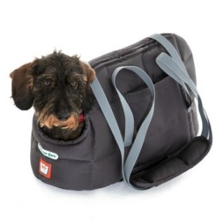Doctor Bark Hundetragetasche grau S
